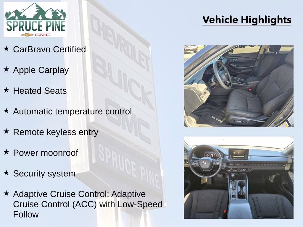 2023 Gray Honda Accord EX FWD Sedan