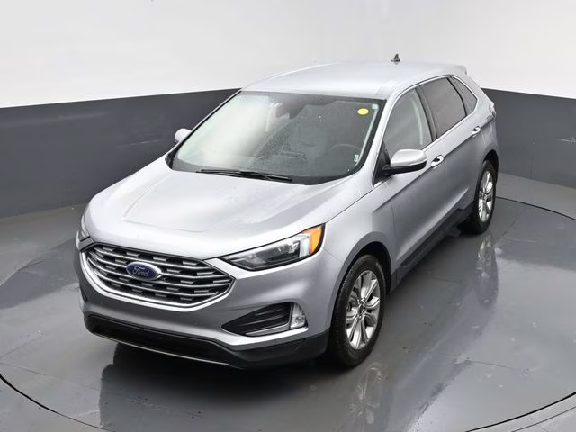 2024 Silver Metallic Ford Edge Titanium AWD SUV
