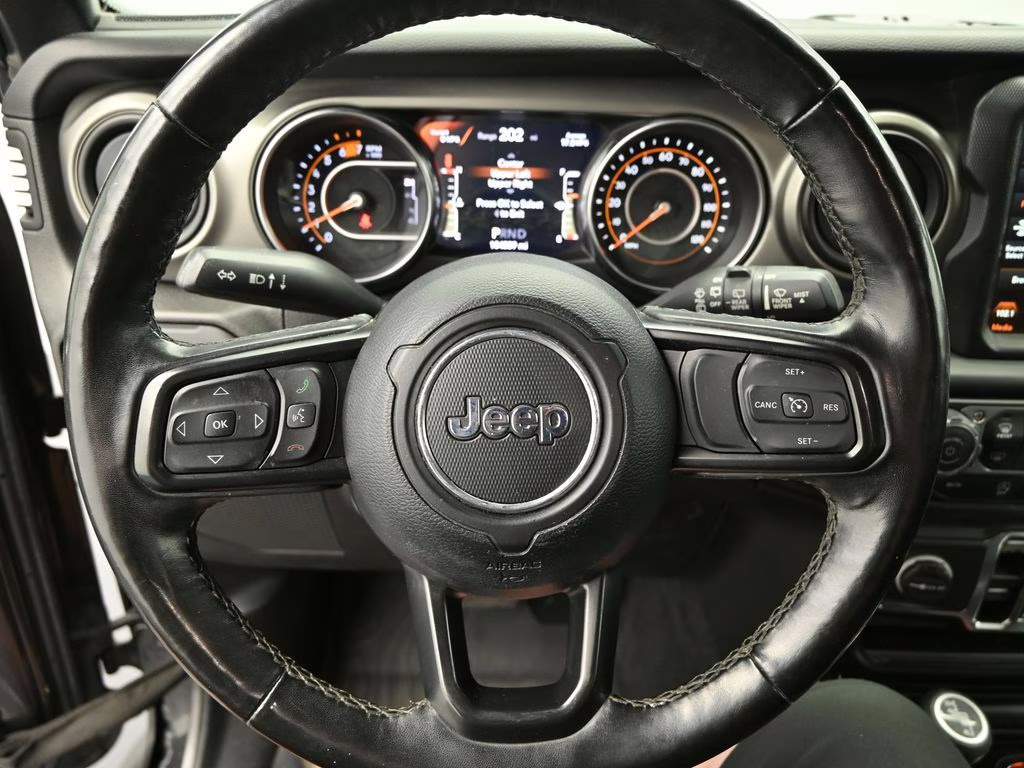 2021 Granite Crystal Metallic Clearcoat Jeep Wrangler Unlimited Willys 4X4 SUV