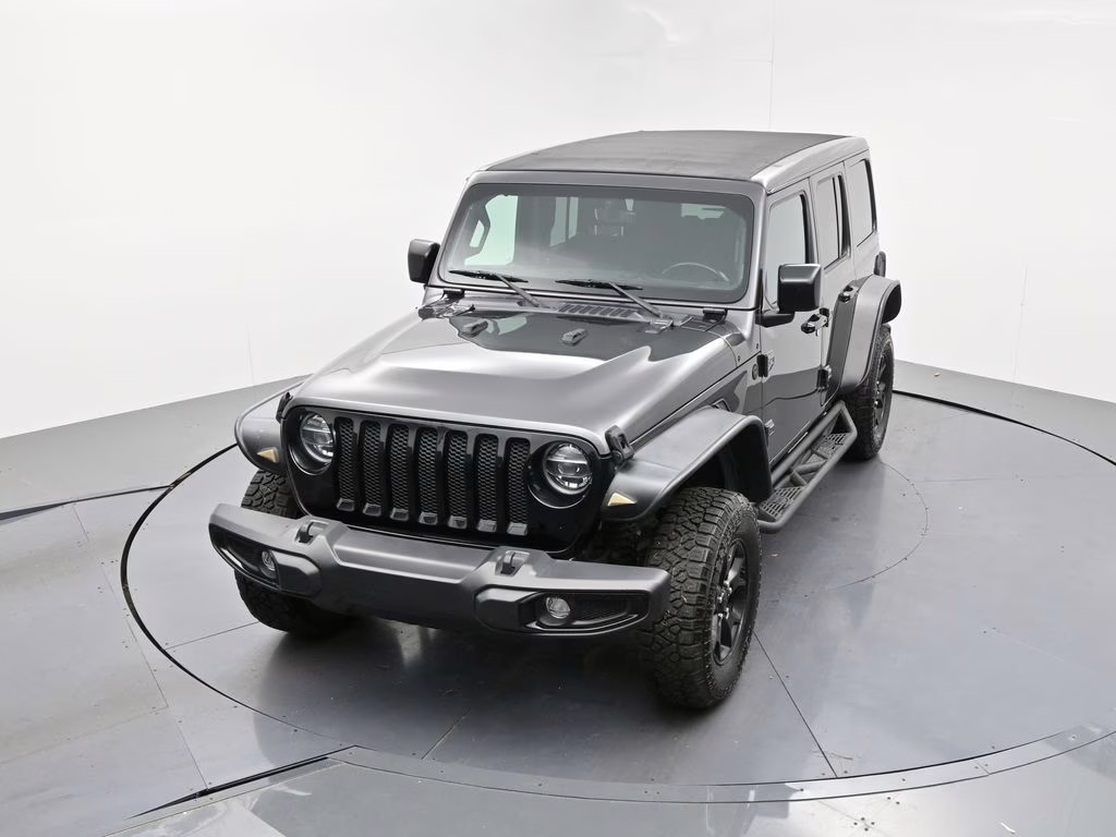 2021 Granite Crystal Metallic Clearcoat Jeep Wrangler Unlimited Willys 4X4 SUV