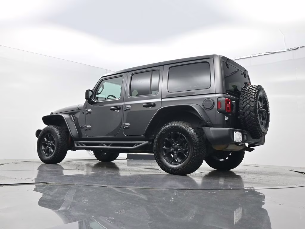 2021 Granite Crystal Metallic Clearcoat Jeep Wrangler Unlimited Willys 4X4 SUV