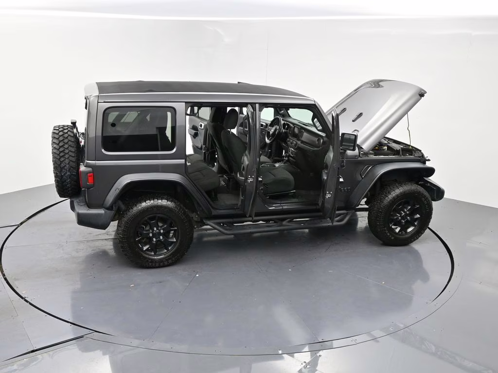 2021 Granite Crystal Metallic Clearcoat Jeep Wrangler Unlimited Willys 4X4 SUV