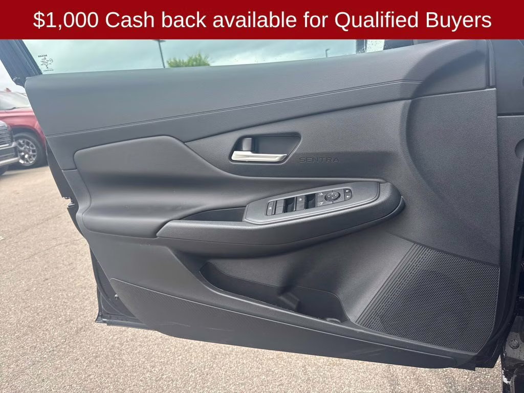 2026 Super Black Nissan Sentra SV FWD Sedan