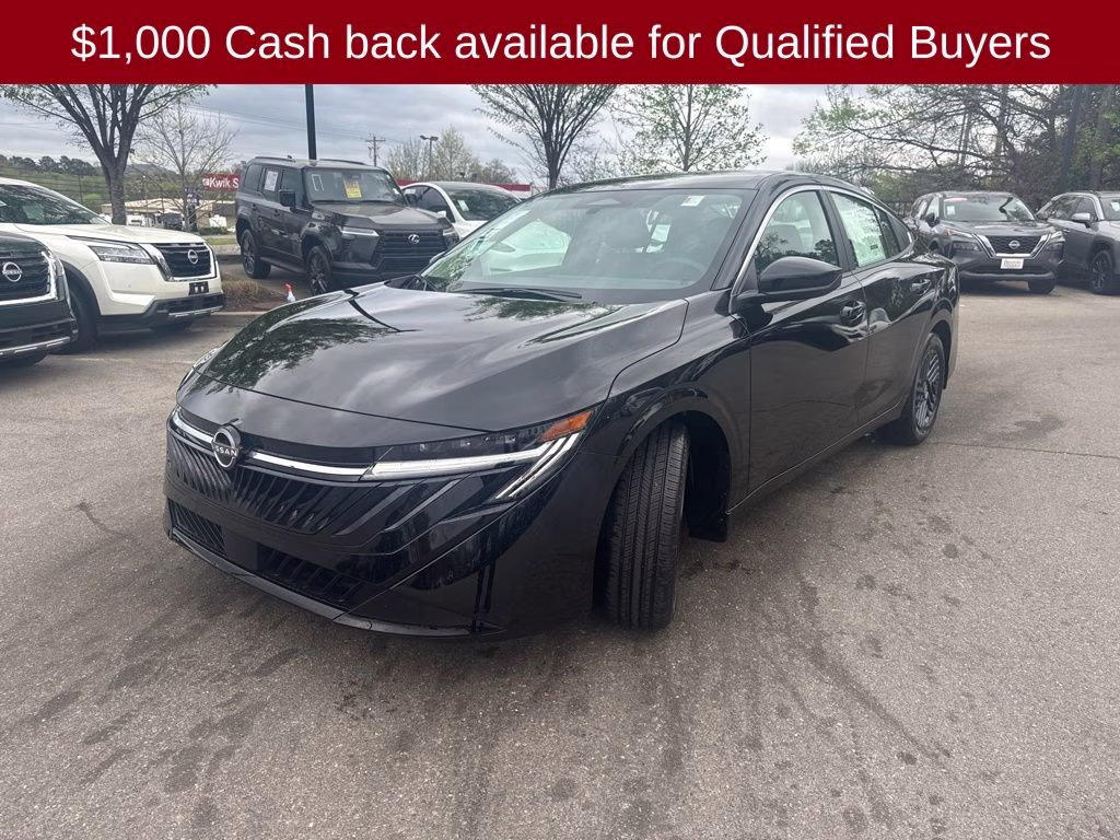 2026 Super Black Nissan Sentra SV FWD Sedan