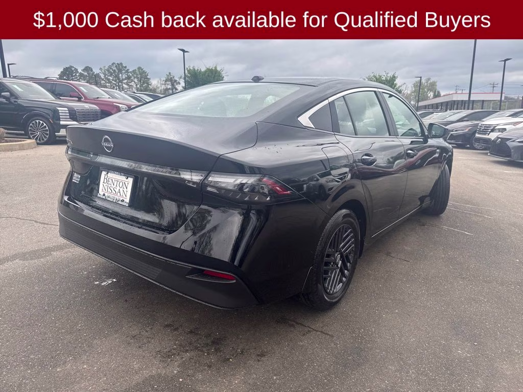 2026 Super Black Nissan Sentra SV FWD Sedan