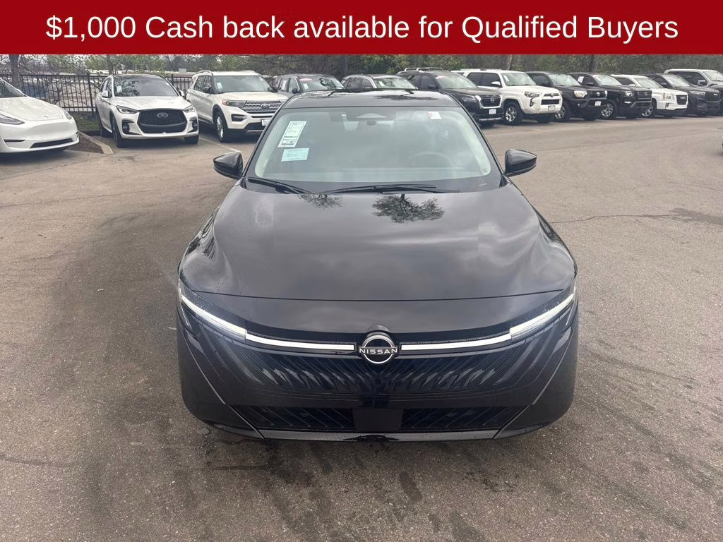 2026 Super Black Nissan Sentra SV FWD Sedan