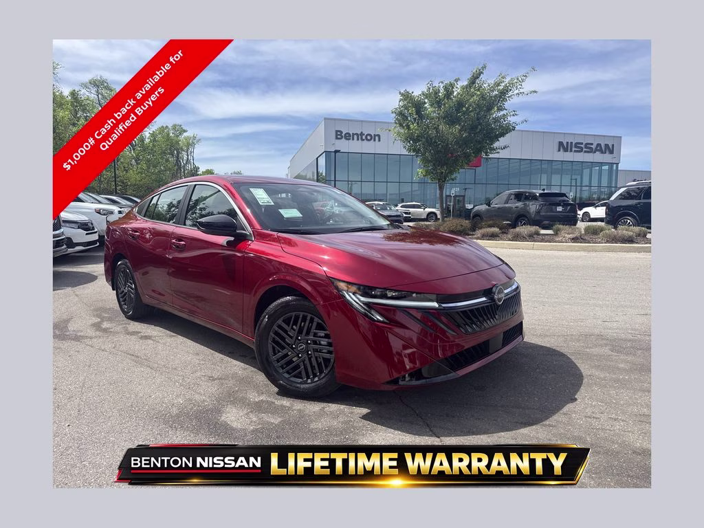 2026 Scarlet Ember Tintcoat Nissan Sentra SV FWD Sedan