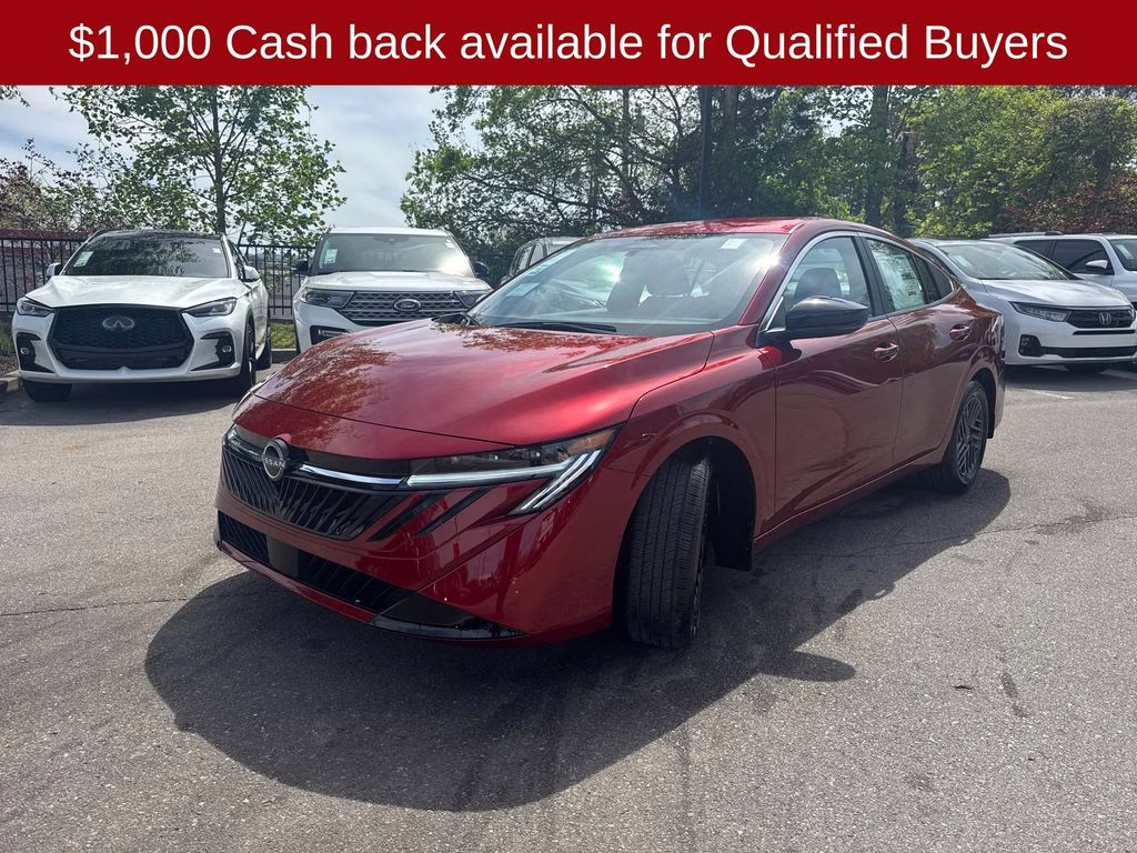 2026 Scarlet Ember Tintcoat Nissan Sentra SV FWD Sedan