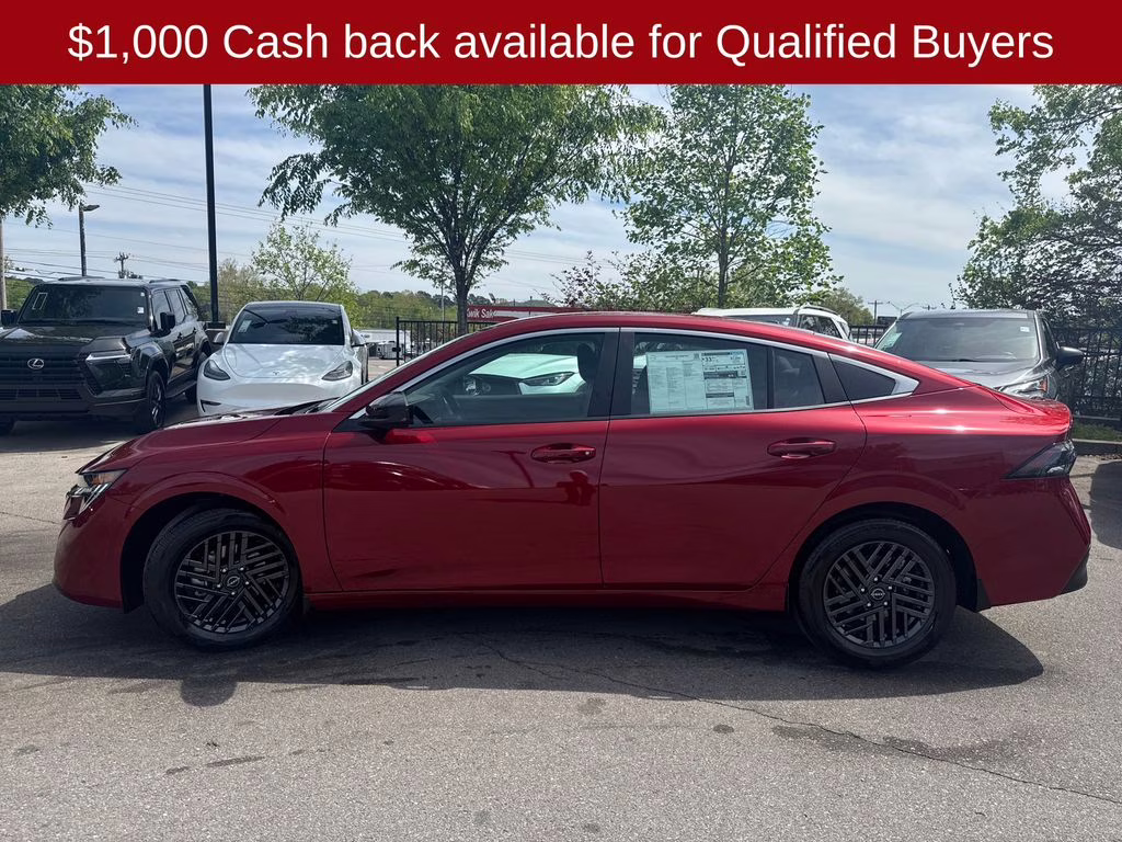 2026 Scarlet Ember Tintcoat Nissan Sentra SV FWD Sedan