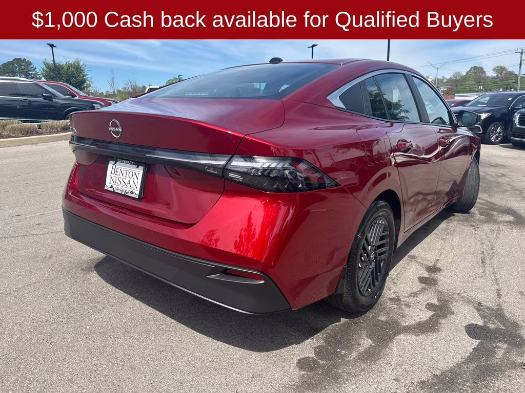 2026 Scarlet Ember Tintcoat Nissan Sentra SV FWD Sedan