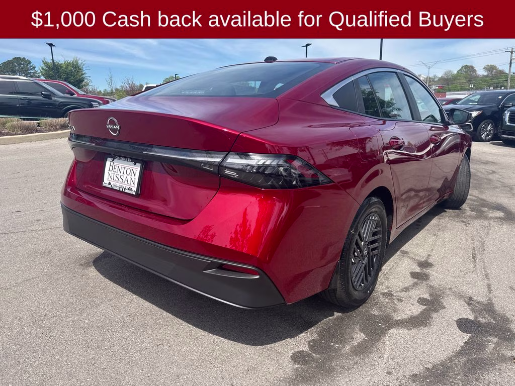 2026 Scarlet Ember Tintcoat Nissan Sentra SV FWD Sedan