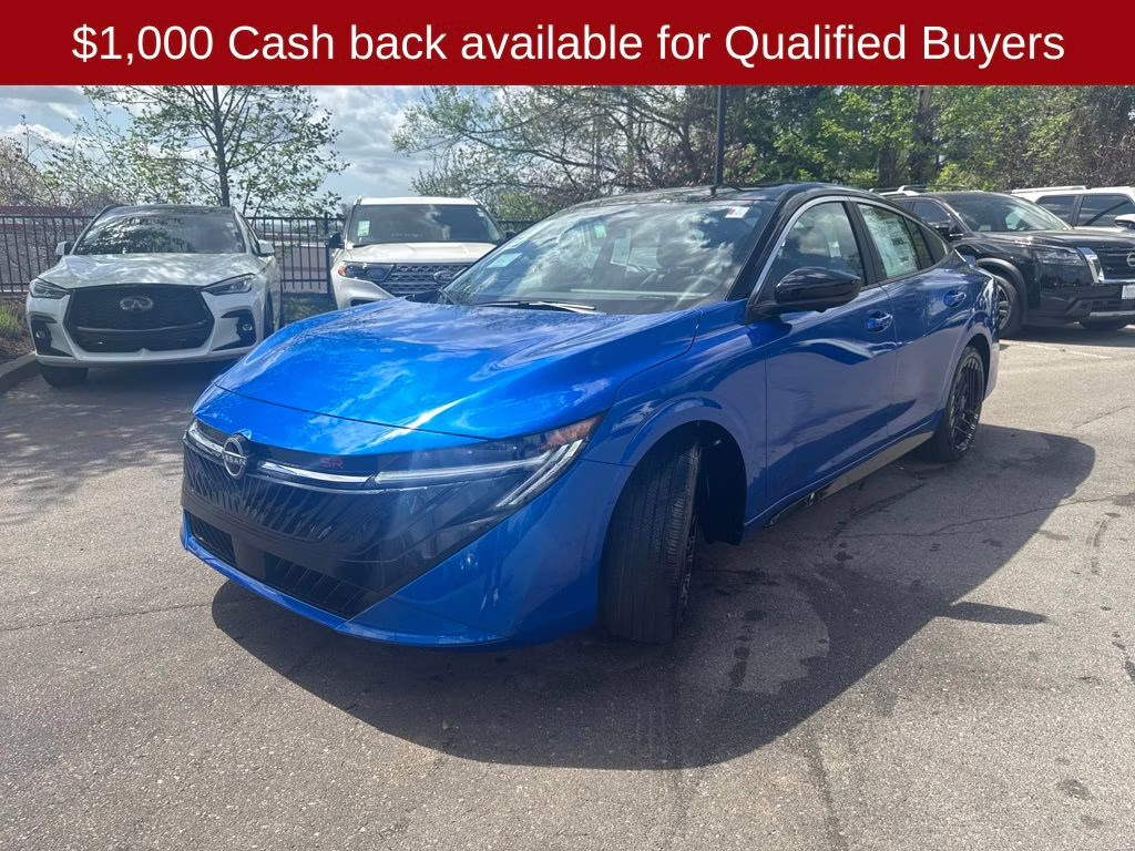 2026 Bluestone Pearl/Super Blk Nissan Sentra SR FWD Sedan