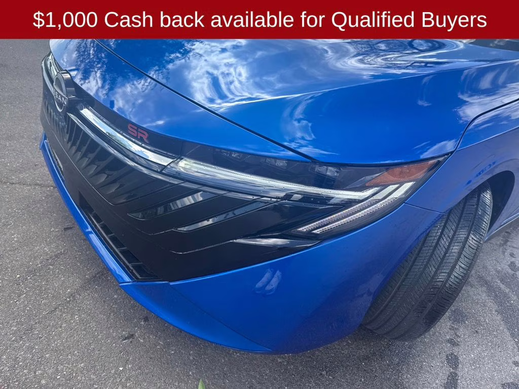 2026 Bluestone Pearl/Super Blk Nissan Sentra SR FWD Sedan