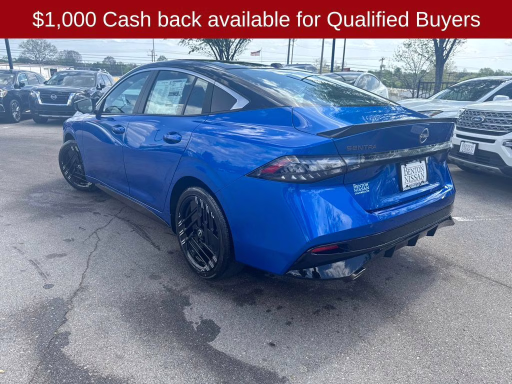 2026 Bluestone Pearl/Super Blk Nissan Sentra SR FWD Sedan