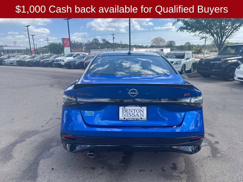 2026 Bluestone Pearl/Super Blk Nissan Sentra SR FWD Sedan
