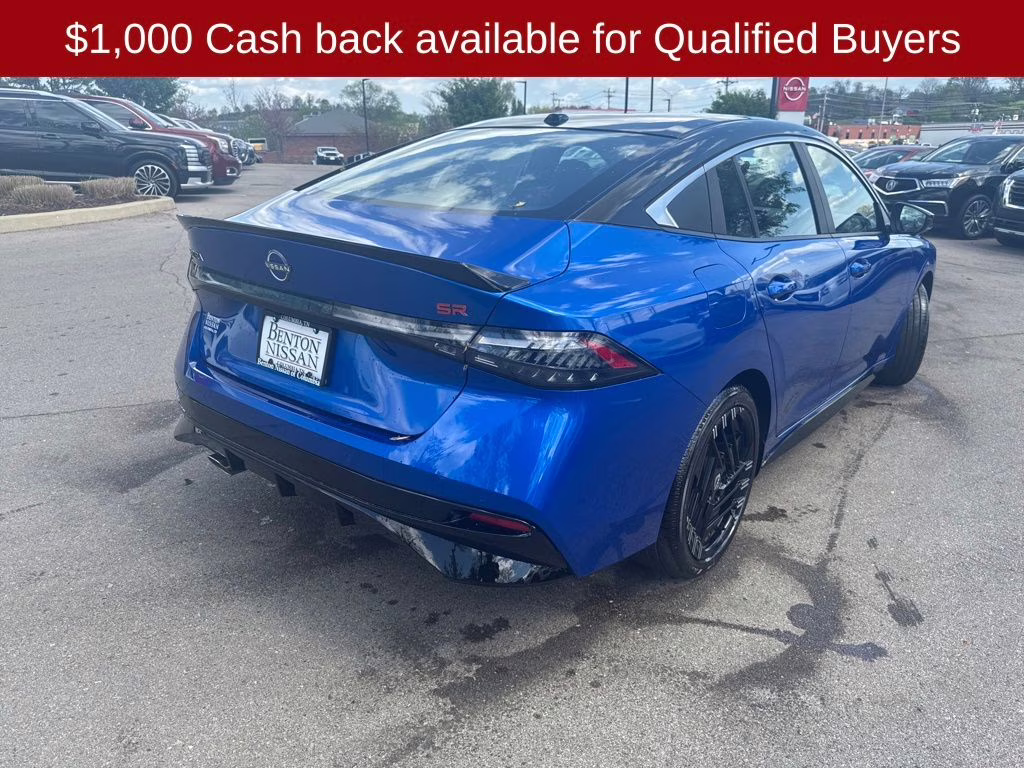 2026 Bluestone Pearl/Super Blk Nissan Sentra SR FWD Sedan