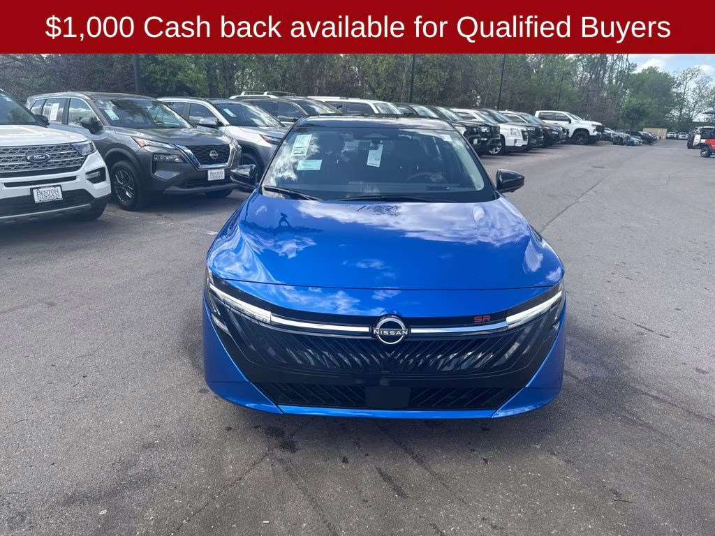 2026 Bluestone Pearl/Super Blk Nissan Sentra SR FWD Sedan