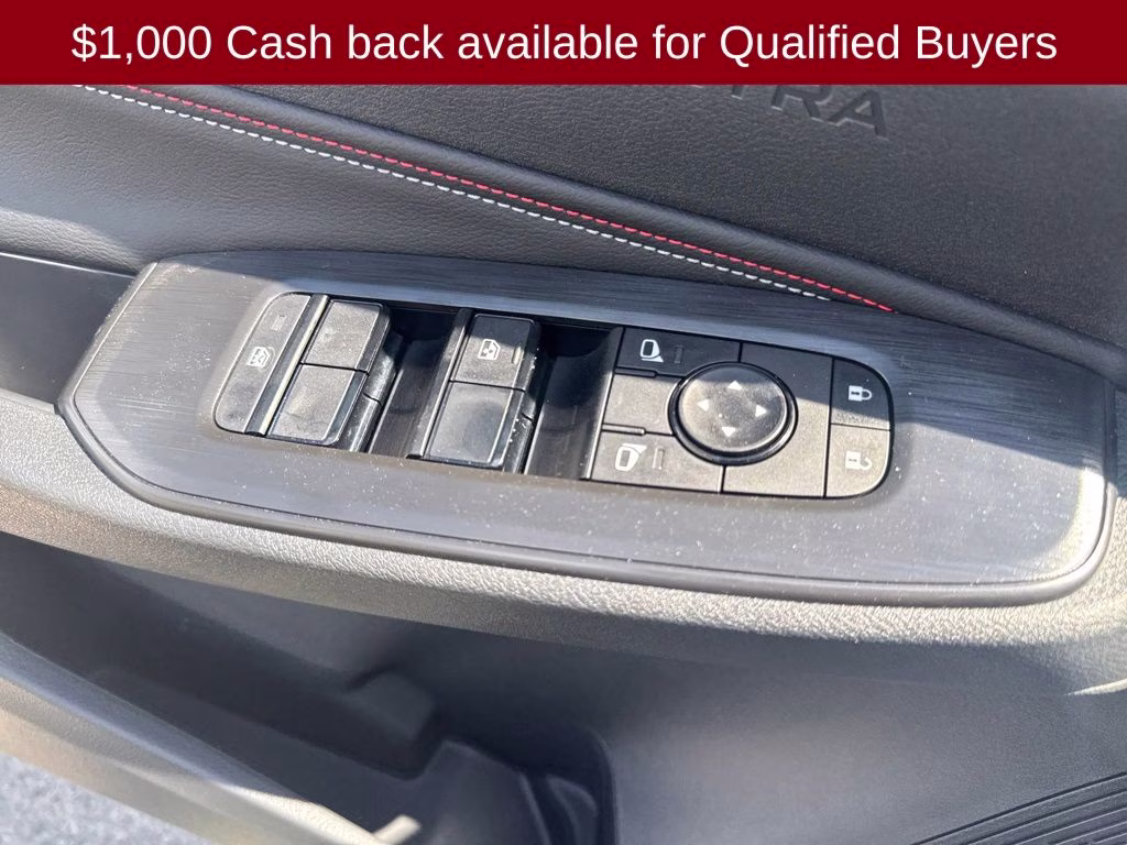 2026 Aspen White/Super Black Nissan Sentra SR FWD Sedan