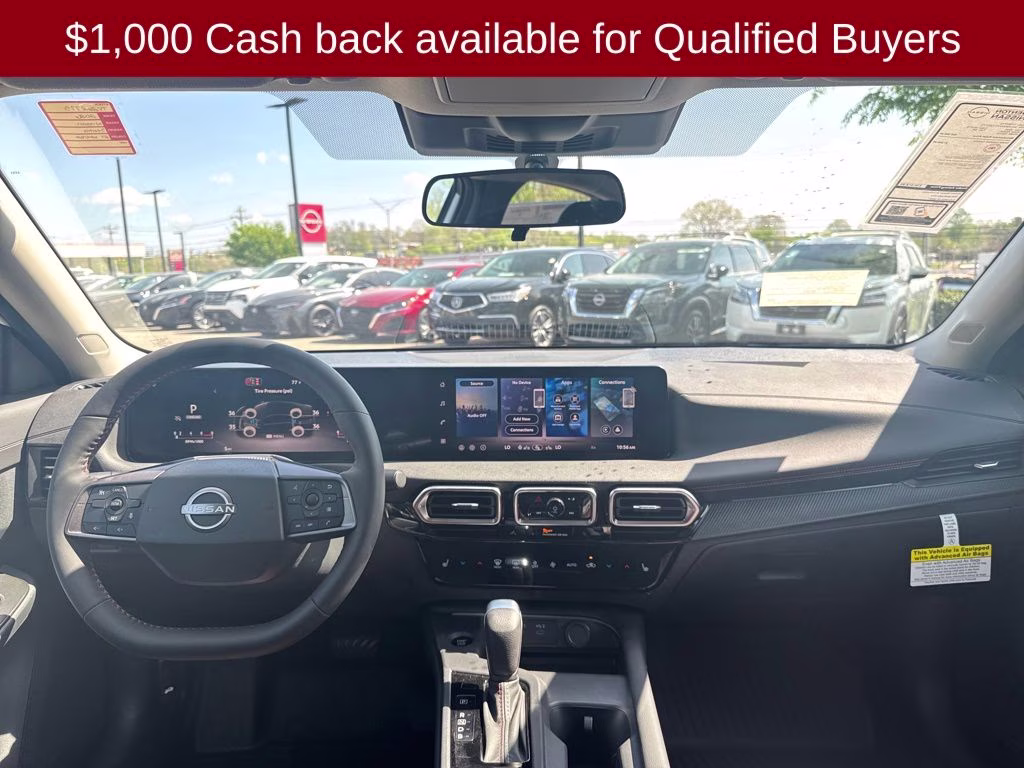 2026 Aspen White/Super Black Nissan Sentra SR FWD Sedan