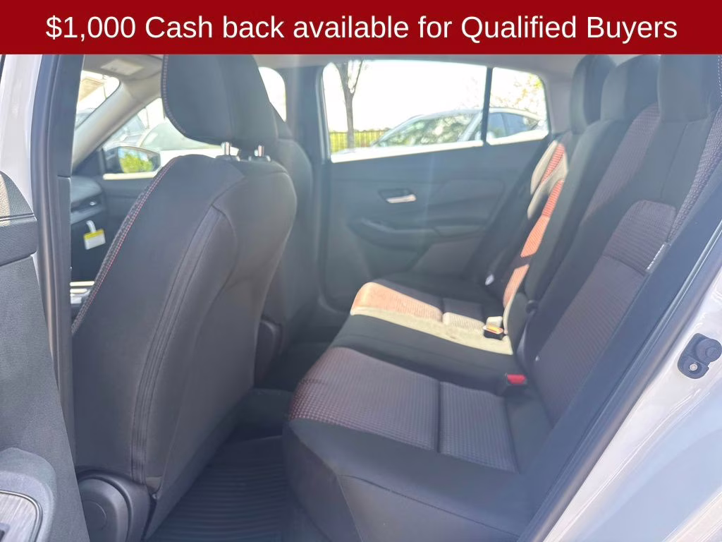 2026 Aspen White/Super Black Nissan Sentra SR FWD Sedan