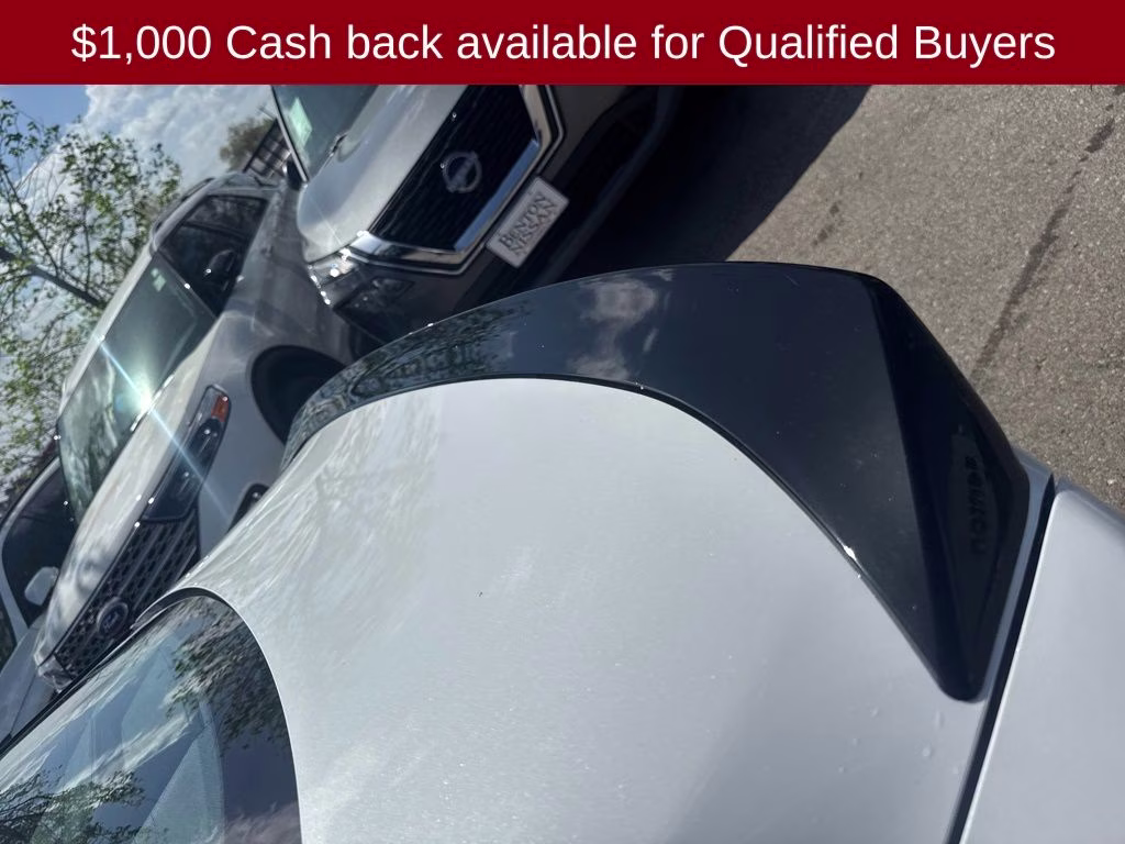 2026 Aspen White/Super Black Nissan Sentra SR FWD Sedan