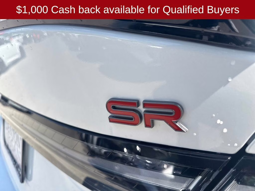 2026 Aspen White/Super Black Nissan Sentra SR FWD Sedan