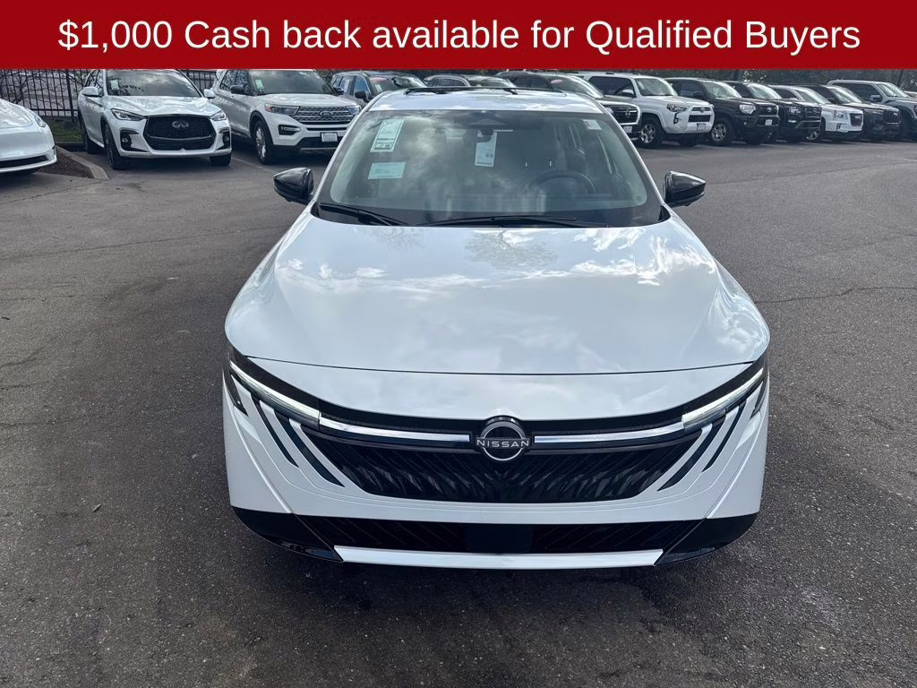 2026 Aspen White Tricoat Nissan Sentra SL FWD Sedan