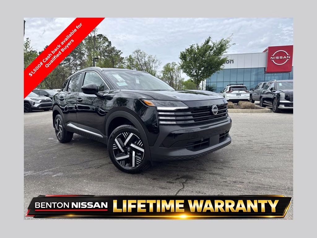 2026 Super Black Nissan Kicks SV FWD SUV