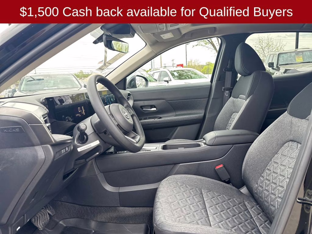 2026 Super Black Nissan Kicks SV FWD SUV