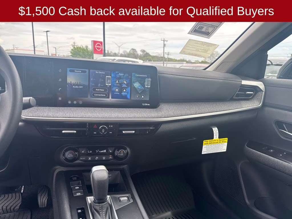 2026 Super Black Nissan Kicks SV FWD SUV