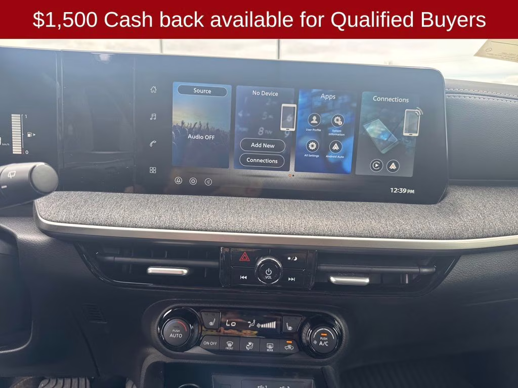 2026 Super Black Nissan Kicks SV FWD SUV