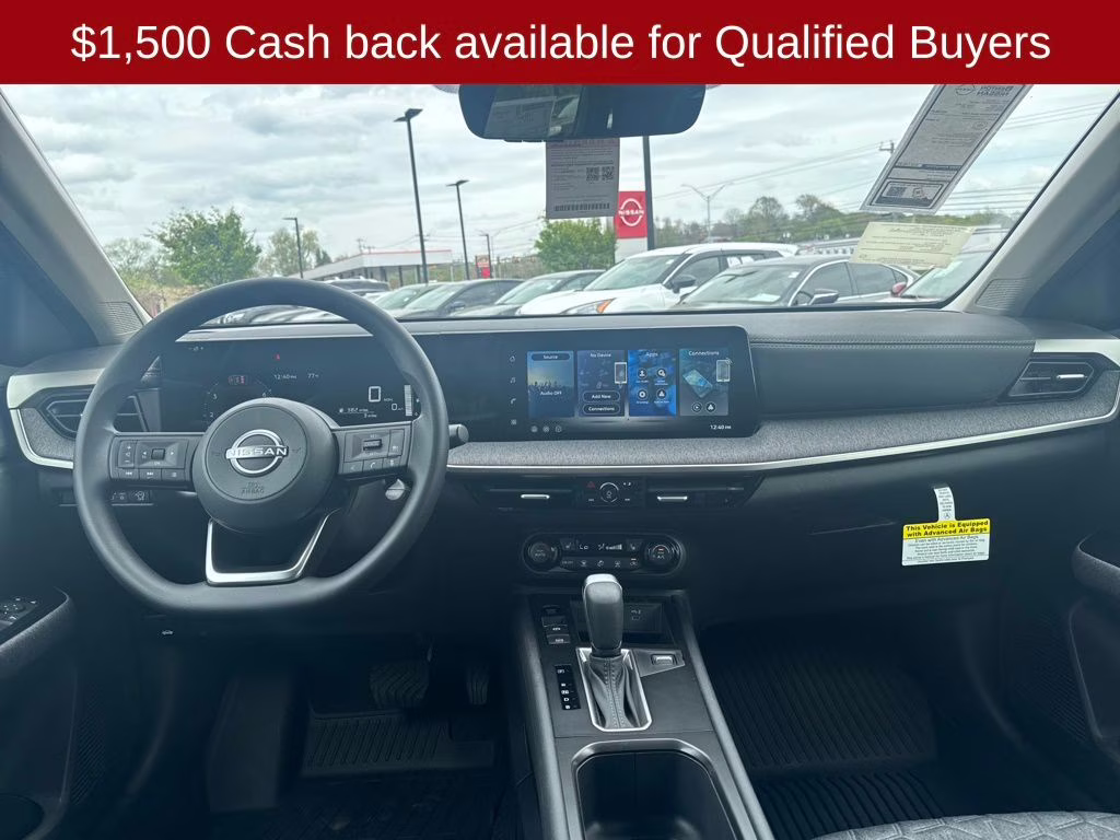 2026 Super Black Nissan Kicks SV FWD SUV