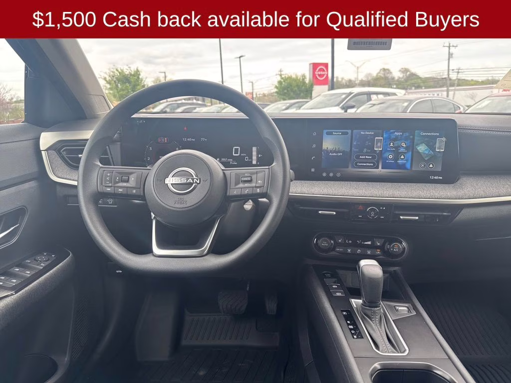 2026 Super Black Nissan Kicks SV FWD SUV