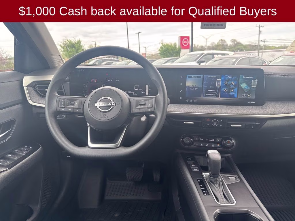 2026 Super Black Nissan Kicks SV FWD SUV