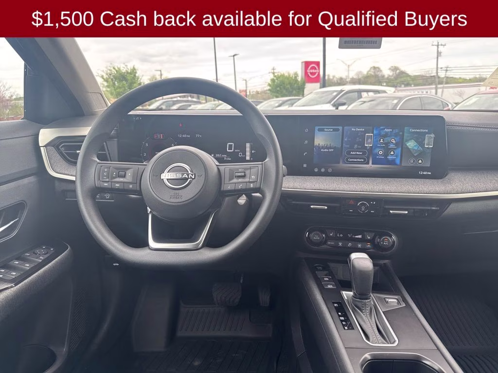 2026 Super Black Nissan Kicks SV FWD SUV
