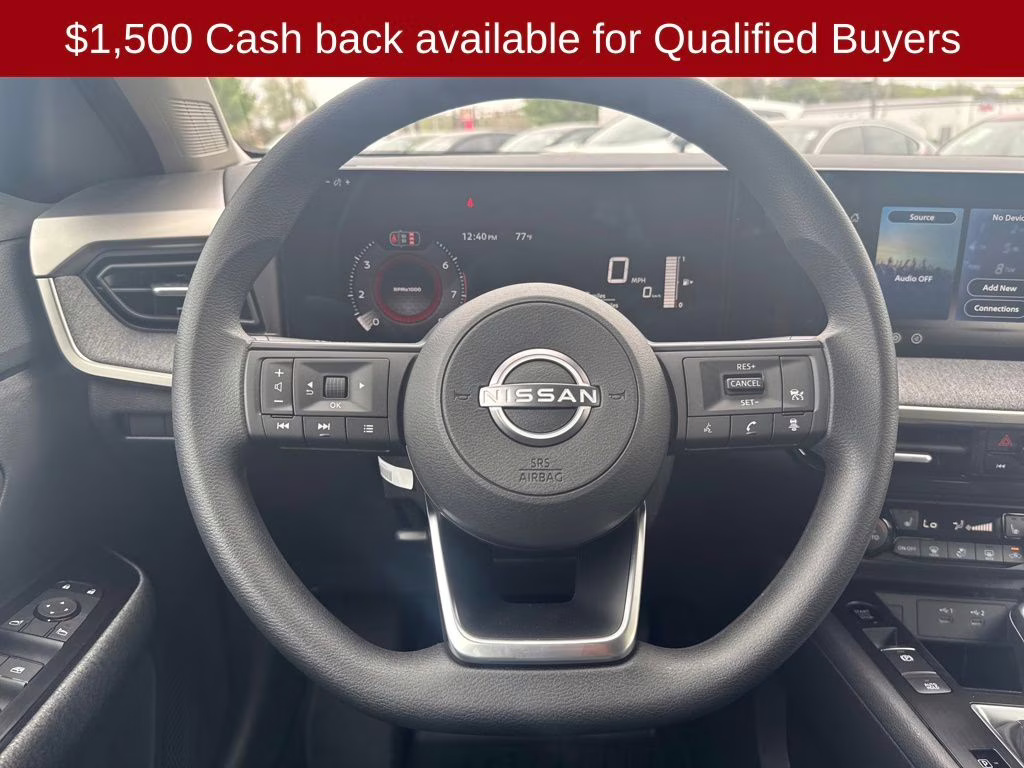 2026 Super Black Nissan Kicks SV FWD SUV