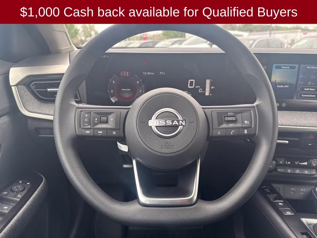2026 Super Black Nissan Kicks SV FWD SUV