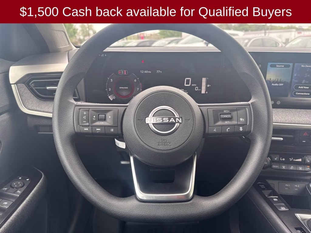 2026 Super Black Nissan Kicks SV FWD SUV