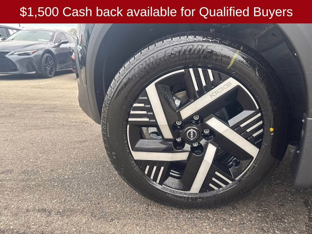 2026 Super Black Nissan Kicks SV FWD SUV