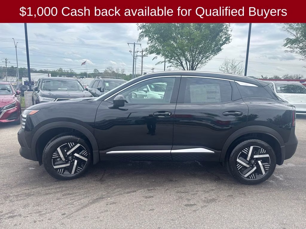 2026 Super Black Nissan Kicks SV FWD SUV