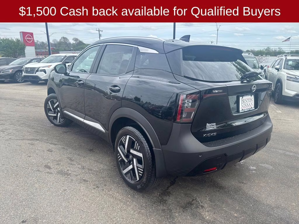 2026 Super Black Nissan Kicks SV FWD SUV