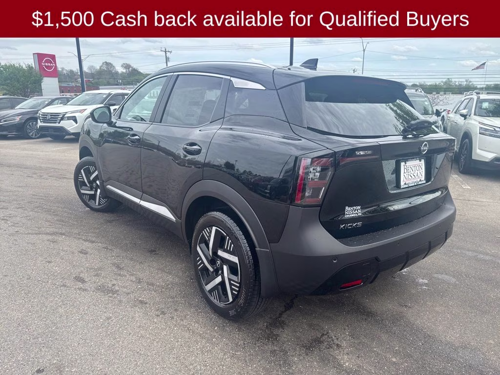 2026 Super Black Nissan Kicks SV FWD SUV