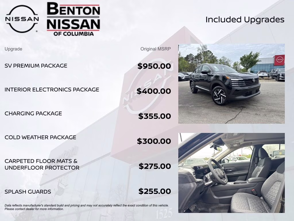 2026 Super Black Nissan Kicks SV FWD SUV