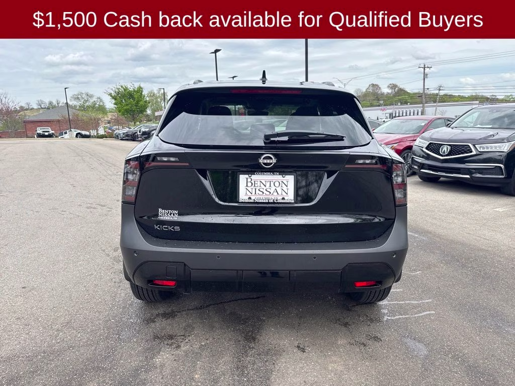 2026 Super Black Nissan Kicks SV FWD SUV