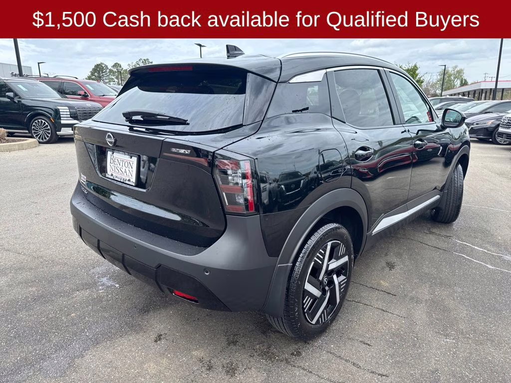 2026 Super Black Nissan Kicks SV FWD SUV