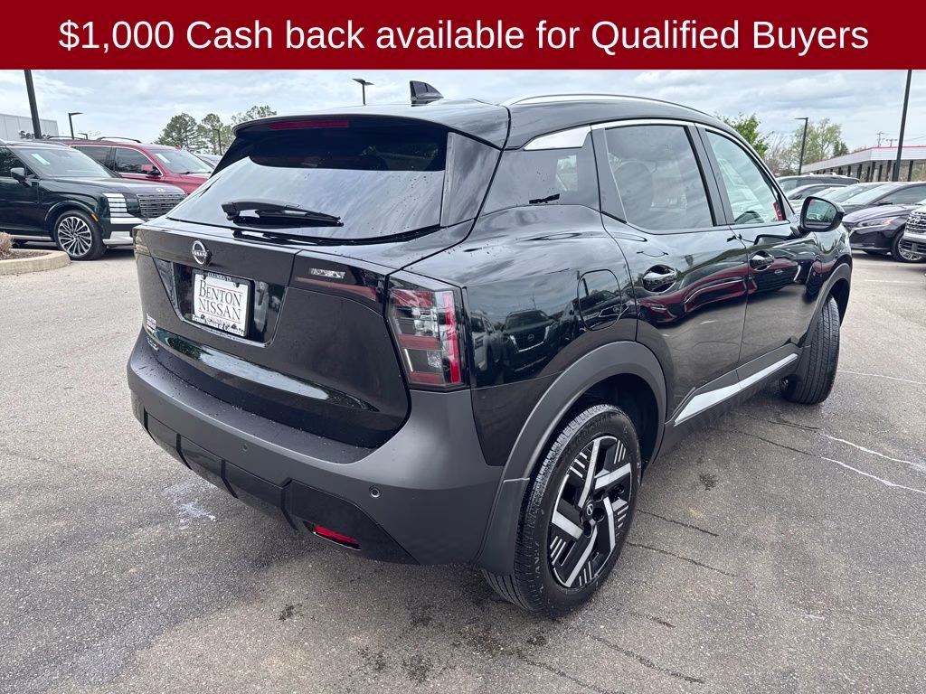 2026 Super Black Nissan Kicks SV FWD SUV