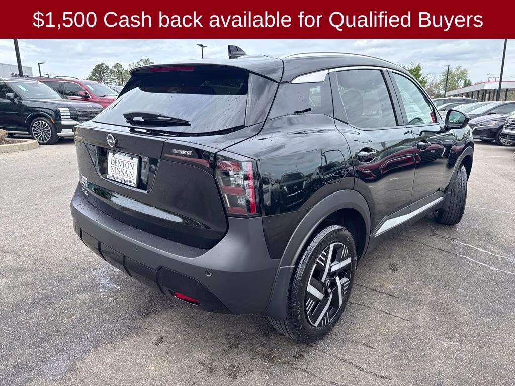 2026 Super Black Nissan Kicks SV FWD SUV