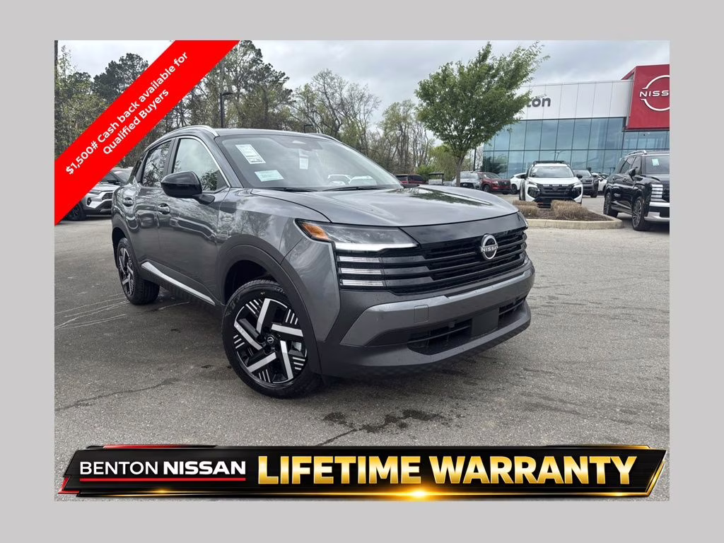 2026 Gun Metallic Nissan Kicks SV FWD SUV