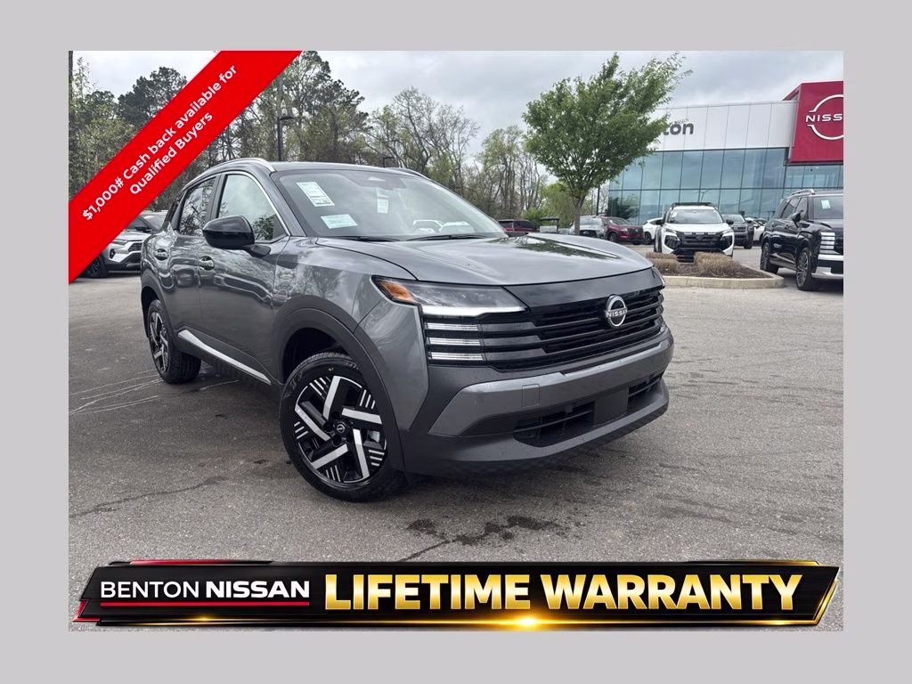 2026 Gun Metallic Nissan Kicks SV FWD SUV