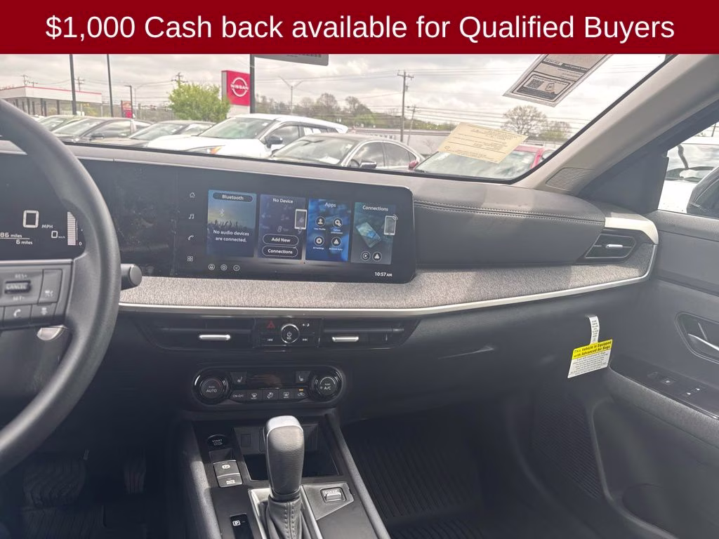 2026 Gun Metallic Nissan Kicks SV FWD SUV